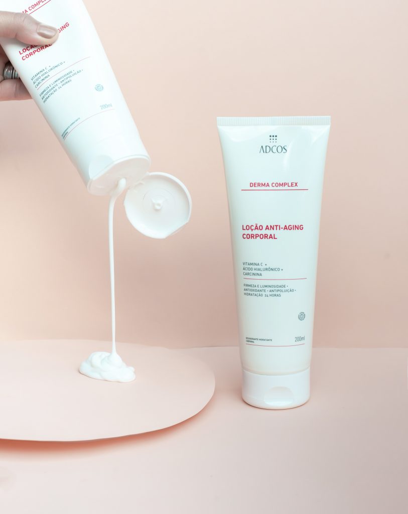 Loção Corporal Anti- Aging_- prebióticos para a pele